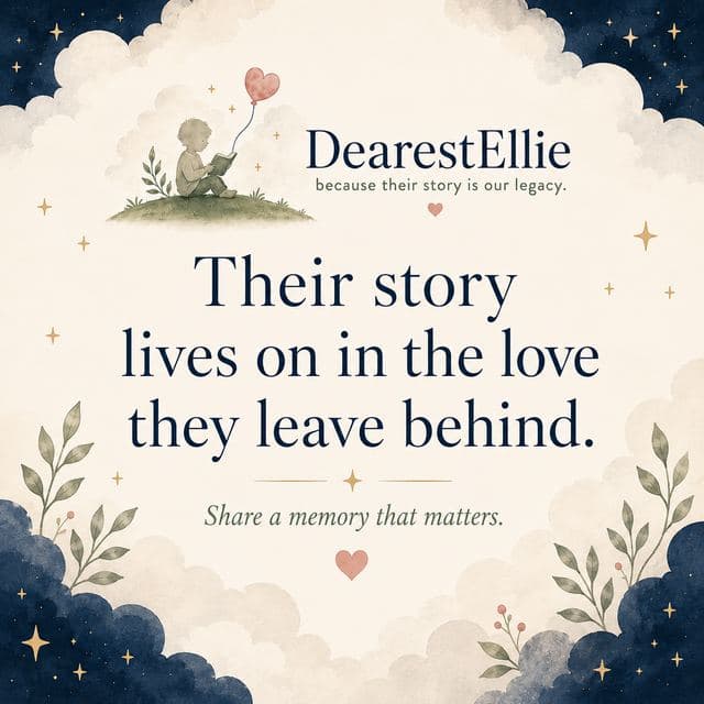 DearestEllie graphic — Their story lives on